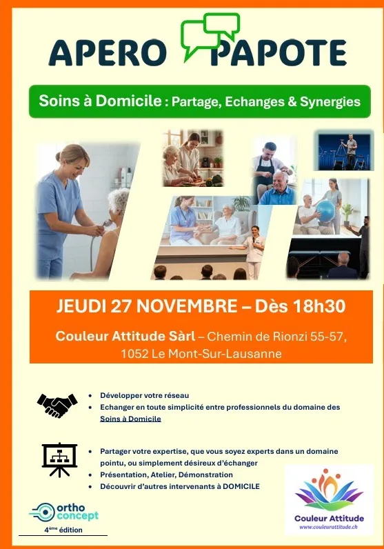 Couleur Attitude - Apero papote flyer 1